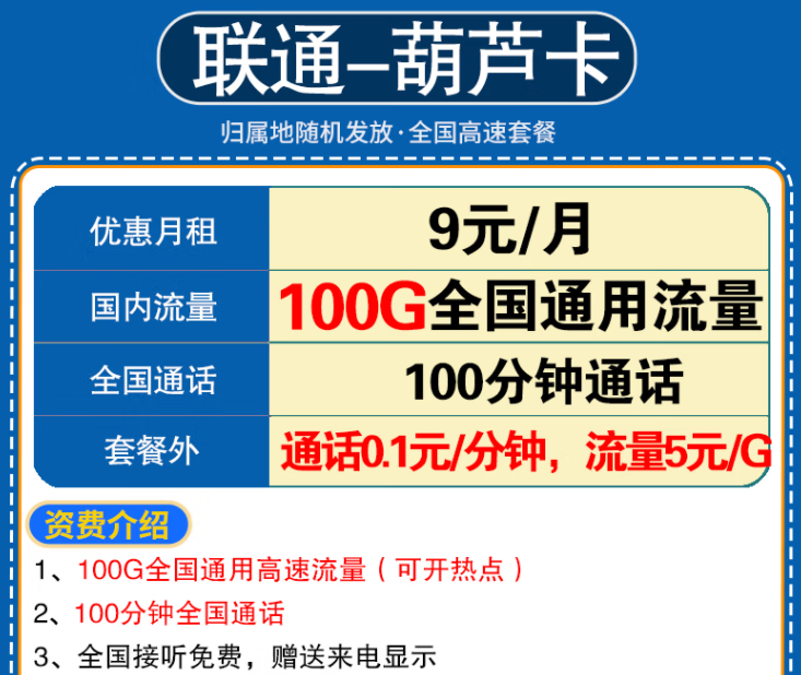 新一年換新卡，兔年聯通流量卡套餐推薦平價好用的手機上網卡