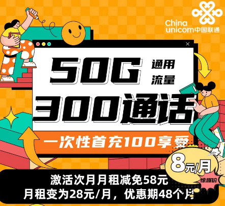 流量卡是月租越高流量越多嗎？聯通咔卡、尚楓卡、王卡|最低8元、超值套餐