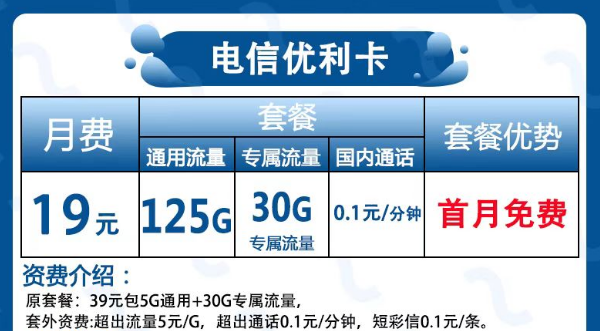 超級好用的電信流量卡套餐|電信優(yōu)利卡、電信桃心卡|均19元100G及以上通用流量|首免