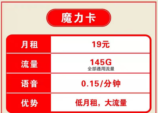 網上優惠的流量卡真實可靠么？當然！19元145G聯通魔力卡+19元150G通用鈴蘭卡